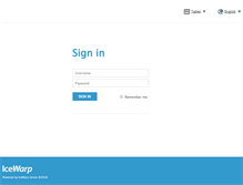 Tablet Screenshot of mail.ep-entel.com